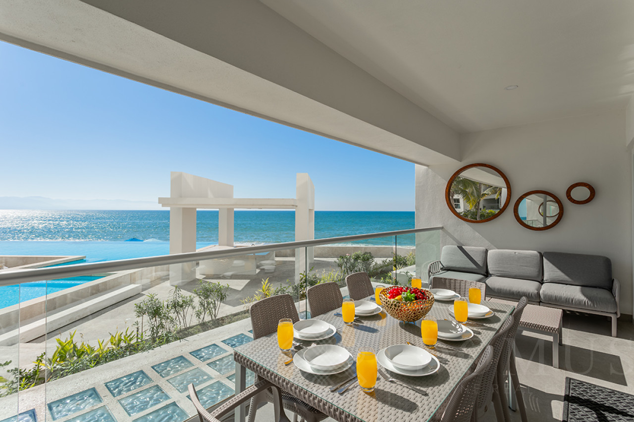 Condominio PG3 Harbor 171 Torre Norte - Penthouse Garden frente al mar en venta Puerto Vallarta