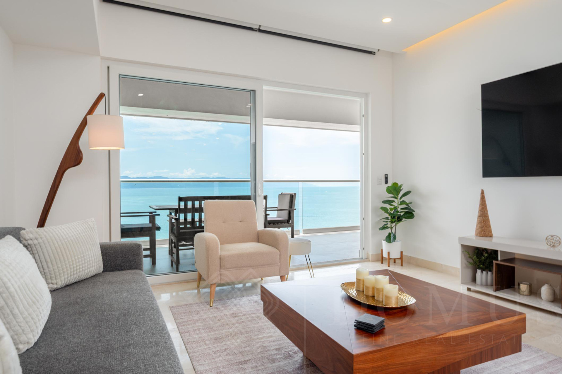 Image gallery of 1803 North Tower, Harbor 171 Puerto Vallarta. A beachfront condo with spectacular views of the bay.