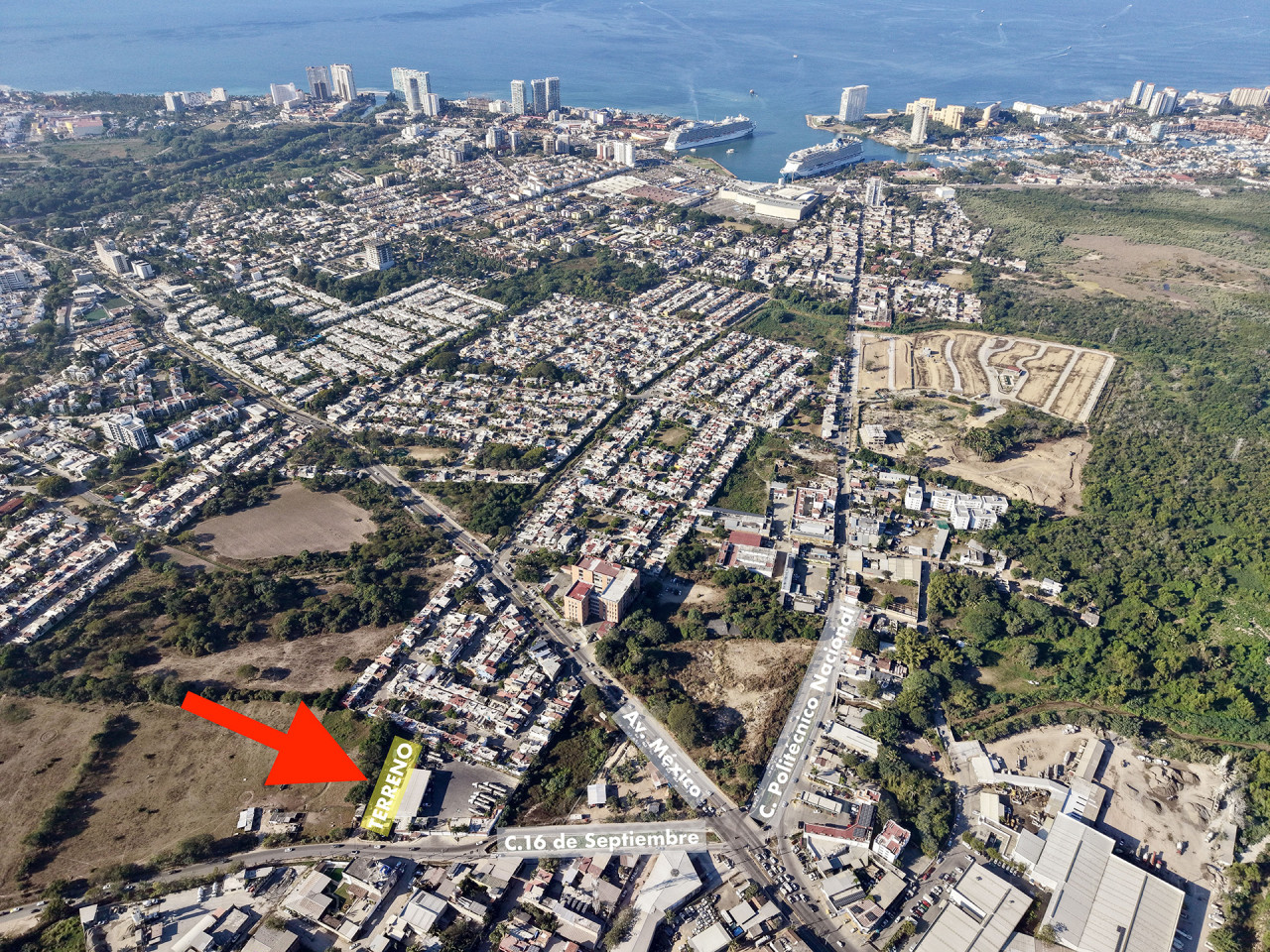 Lotes en venta en la calle 16 de septiembre colonia Floresta