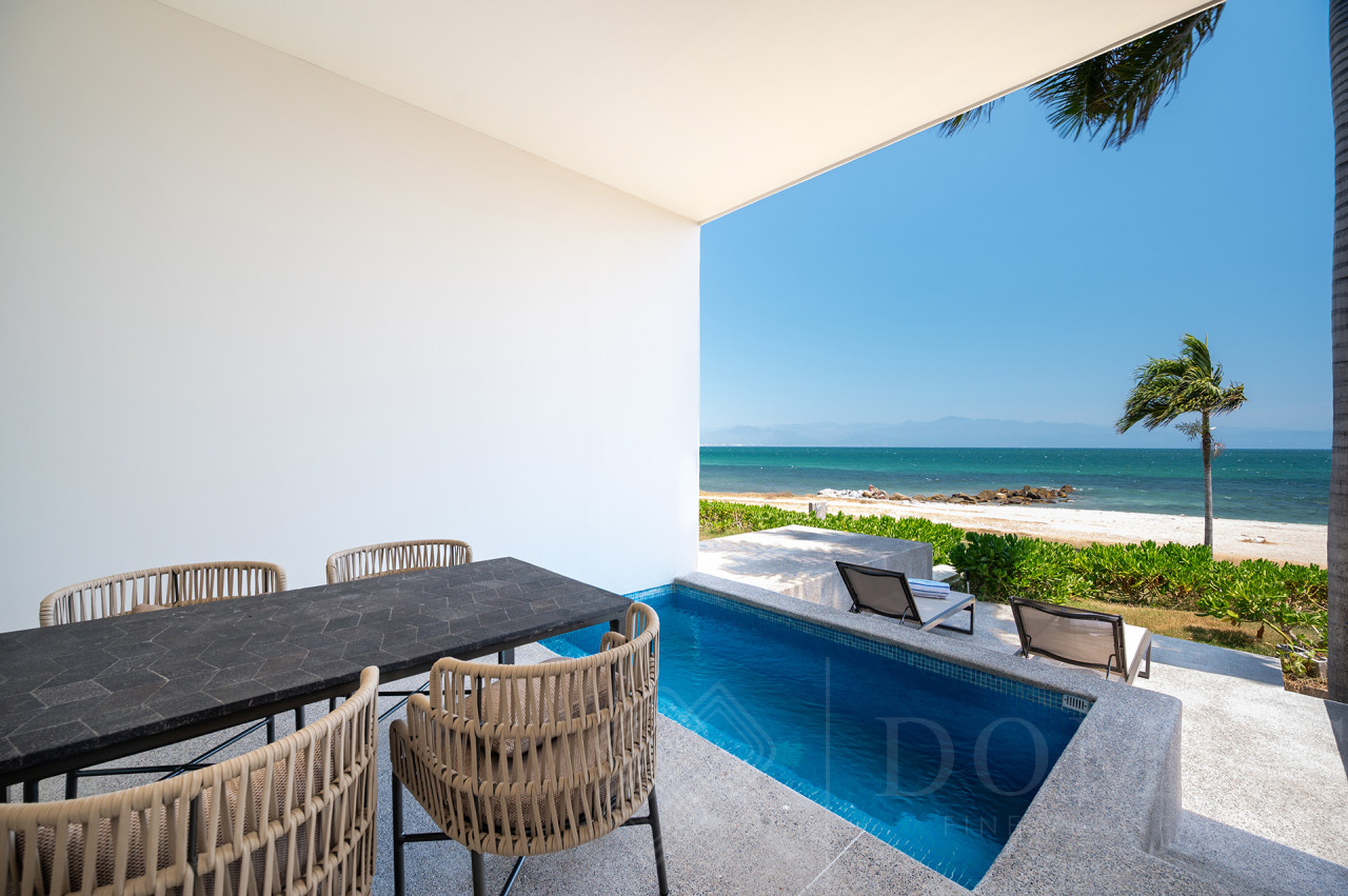 Departamento en venta Zantamar TH3 frente a playa de La Cruz de Huanacaxtle