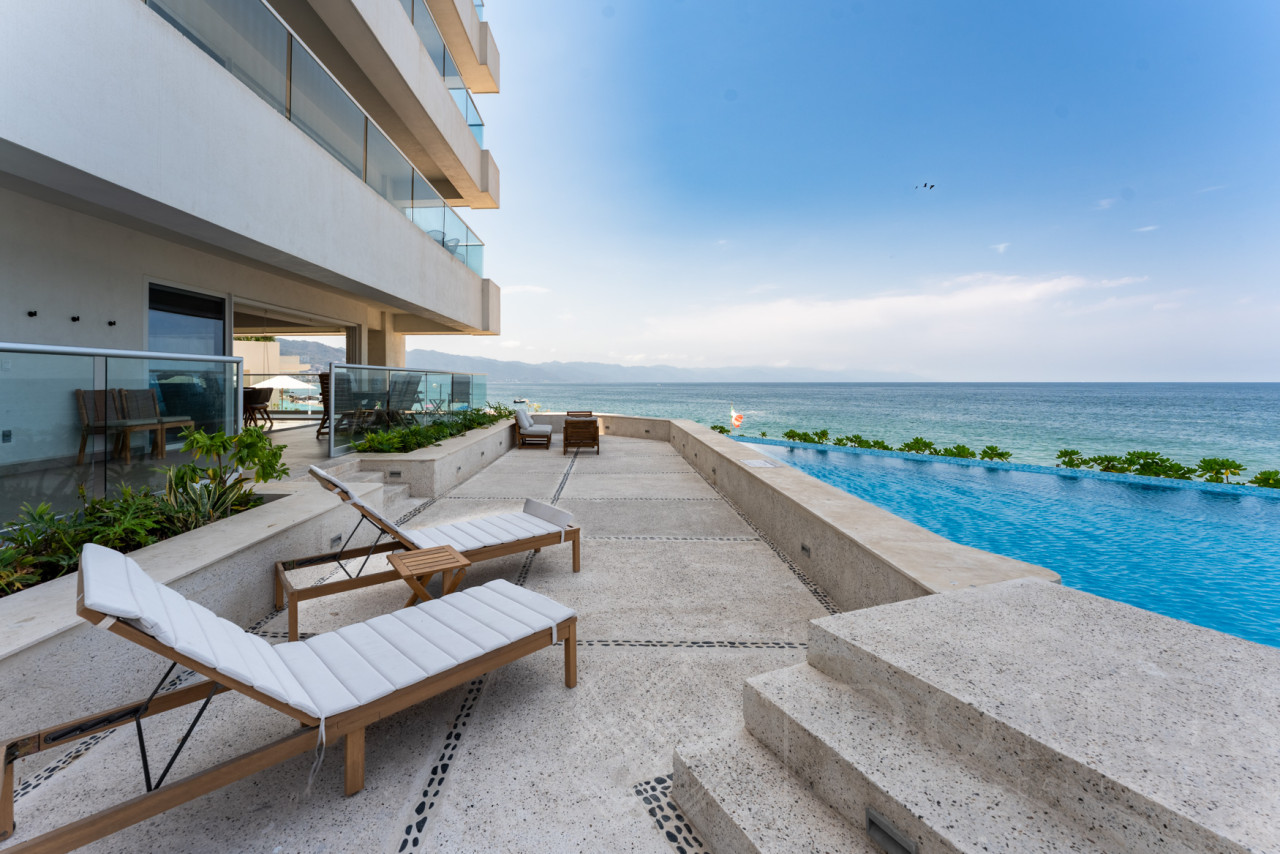 Departamento frente a playa en venta PG1 planta baja en Harbor 171 Torre Norte