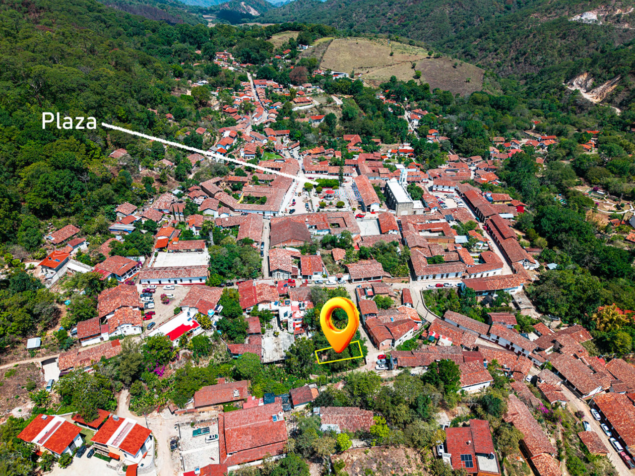 Lote en venta de 129m2 en el centro de San Sebastian del Oeste, Jalisco