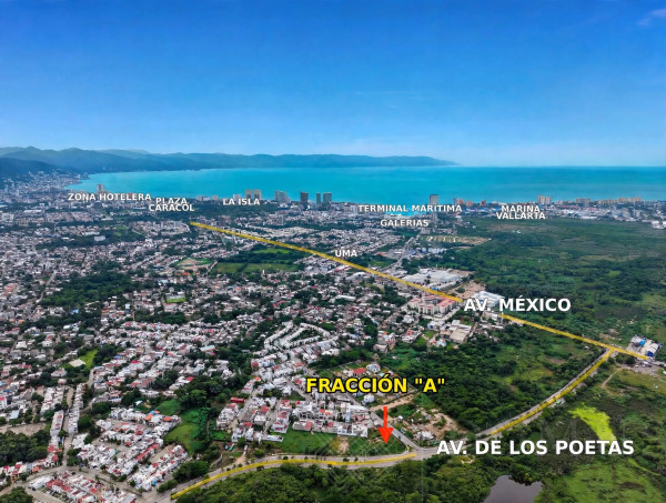 Lote uso mixto fracción "A" en Av. Los Poetas